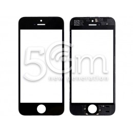 Vetro Nero Con Pellicola Oca + Frame iPhone 5C