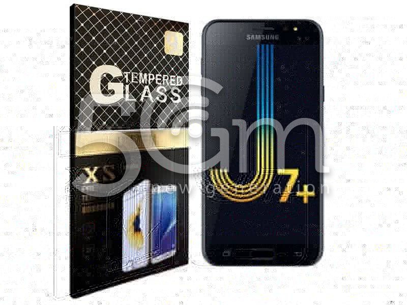 Premium Tempered Glass Protector Samsung SM-C710F J7 Plus