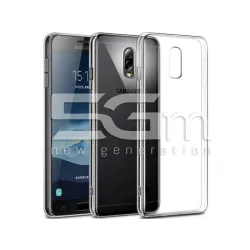 Custodia In Silicone Trasparente Samsung SM-C710F J7 Plus
