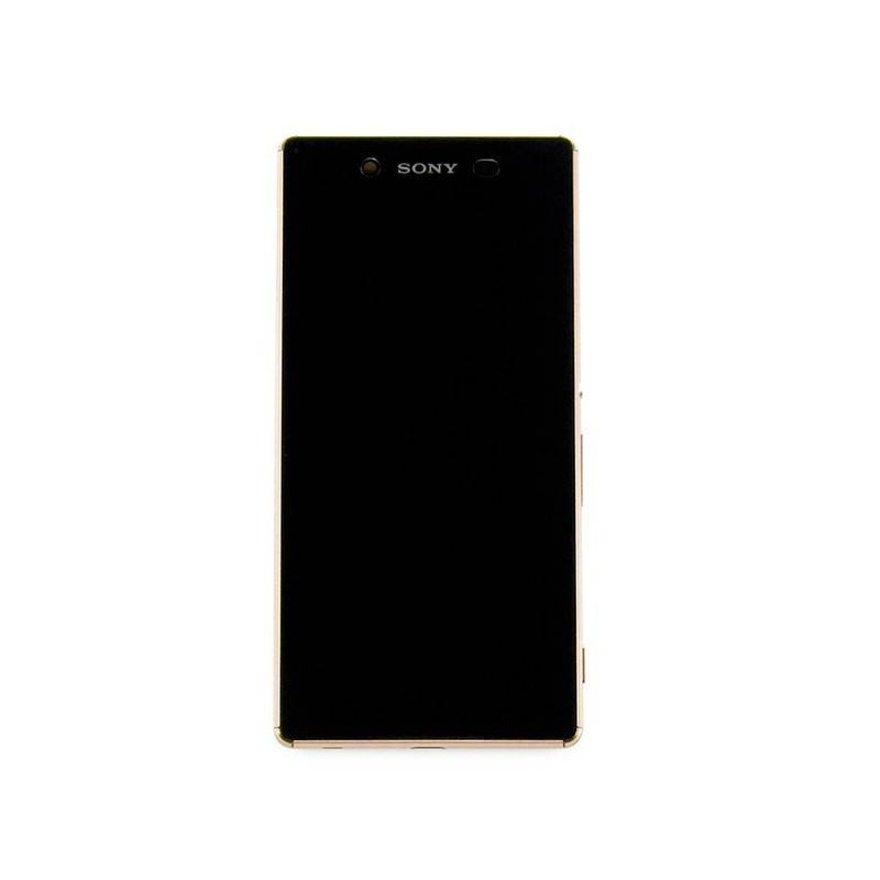 Display Touch Nero + Frame Copper Xperia Z3+ E6553