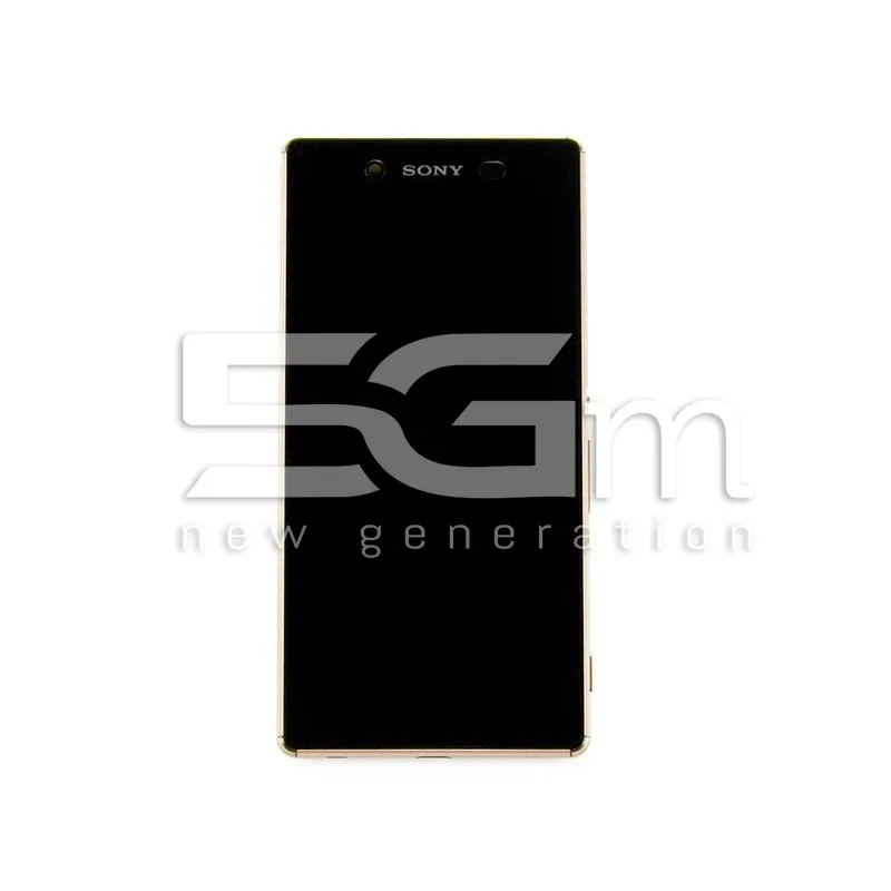 Display Touch Nero + Frame Copper Xperia Z3+ E6553