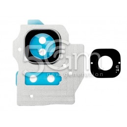 Vetrino + Frame x Fotocamera Samsung SM-G950 S8 Ver Blu