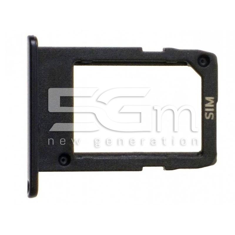 Supporto Sim Card Nero Samsung SM-G570F J5 Prime