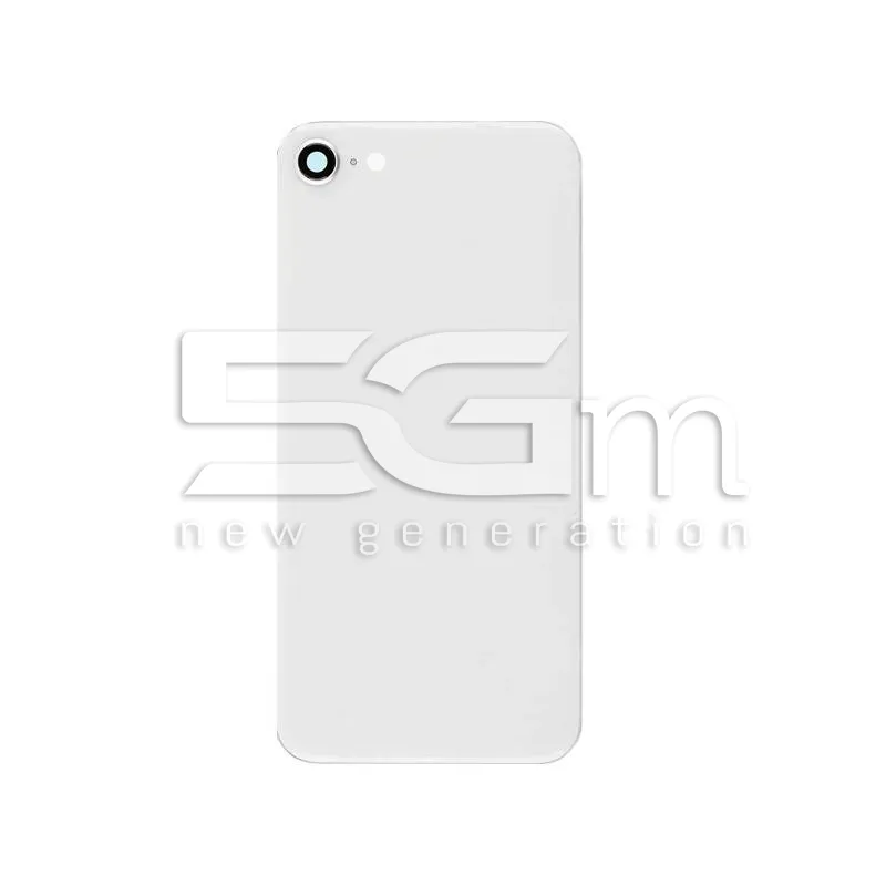 Retro Cover Bianco Iphone 8 Plus No Logo