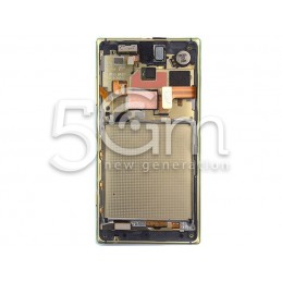 Nokia 830 Lumia Black Touch Display + Frame for Gold Version