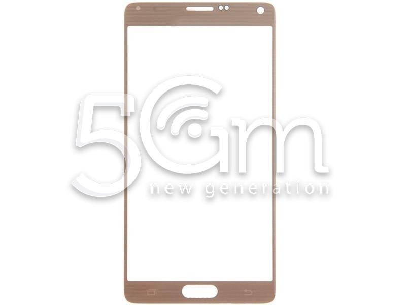 Glass Gold Samsung SM-N910 Galaxy Note 4 No Logo