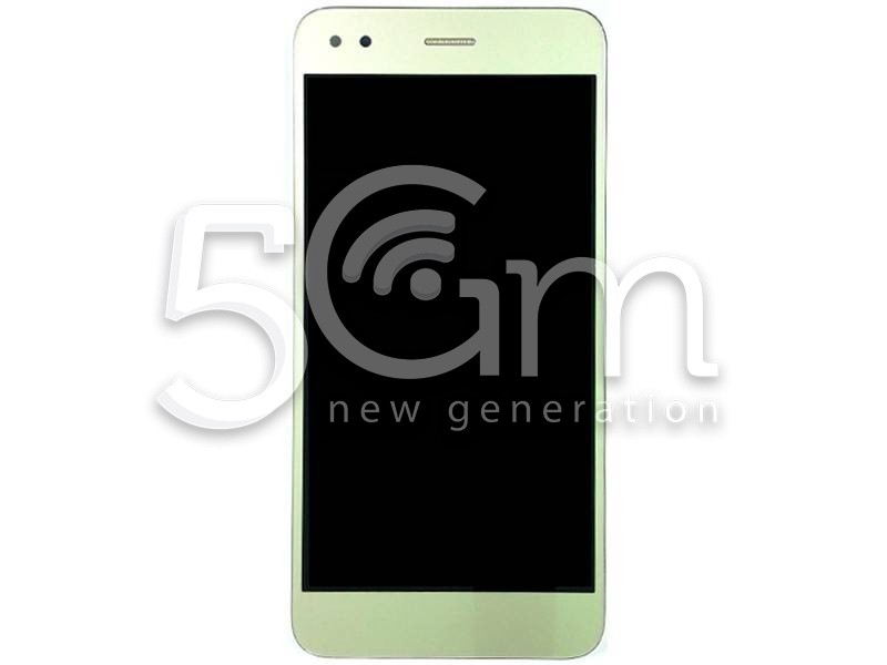 Display Touch Gold + Frame Huawei Y6 Pro 2017