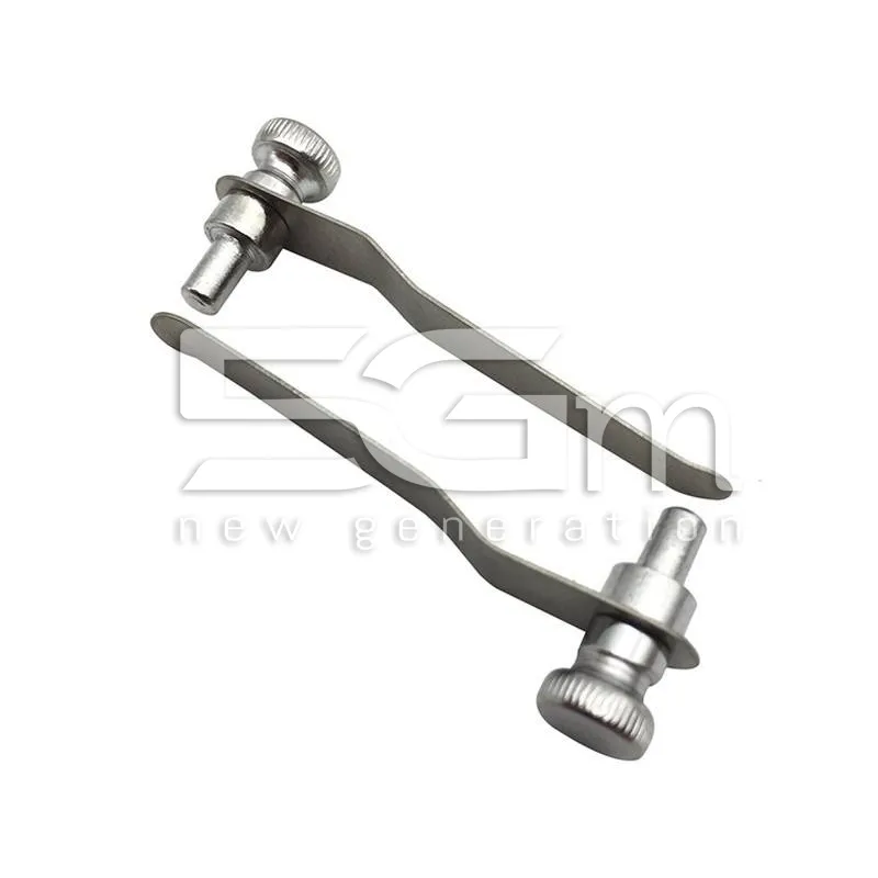 Stand Clips Per Base Microscopio 8.2cm