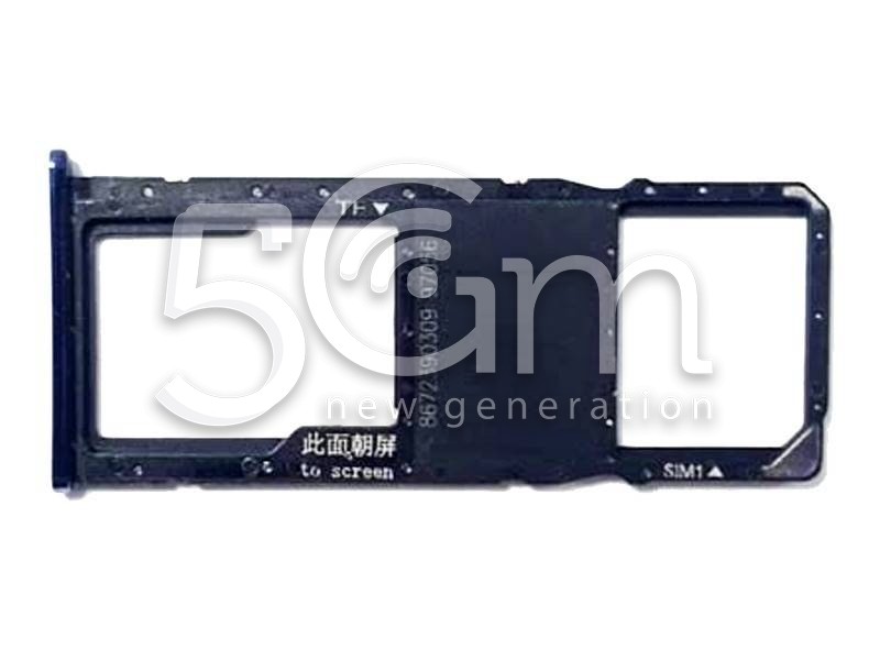 Sim Card + Micro SD Tray Black Huawei P Smart