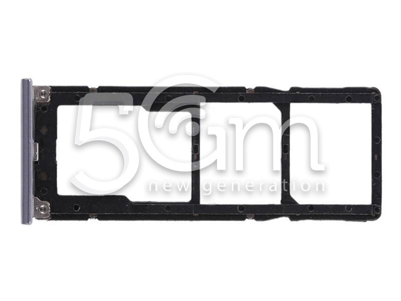 Sim Card + Micro SD Tray Dark Grey Xiaomi Redmi Note 5A Prime