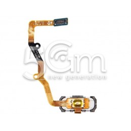 Home Button Black Flat Cable Samsung SM-G935 S7 Edge