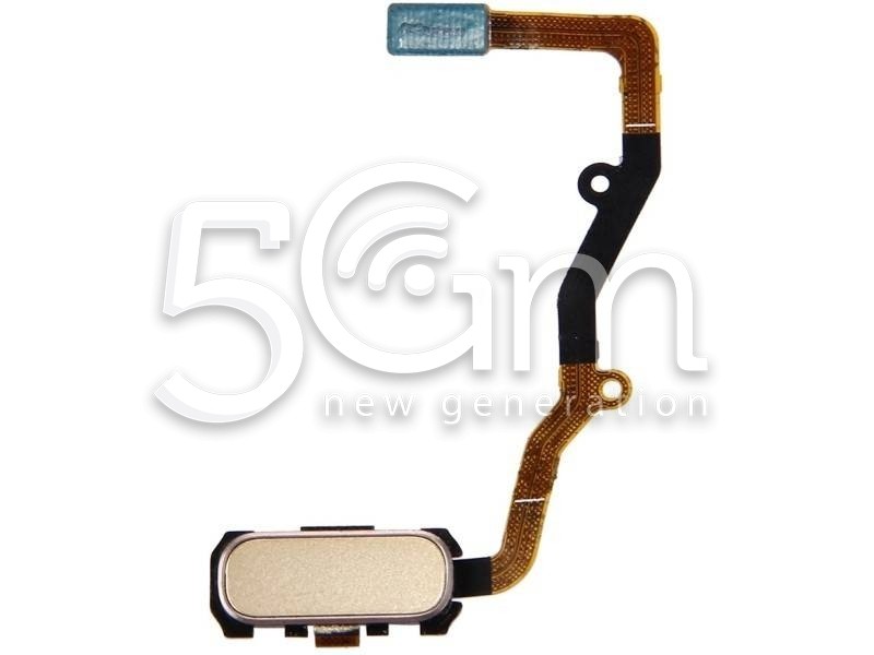 Home Button Gold Flat Cable Samsung SM-G935 S7 Edge