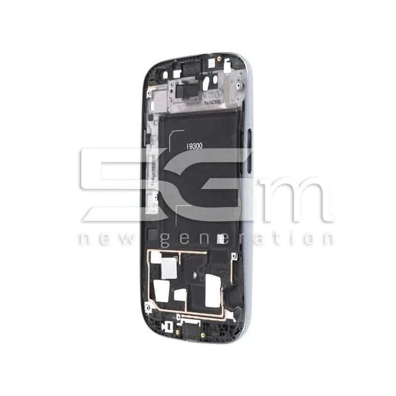 Samsung I9300 Silver LCD Frame