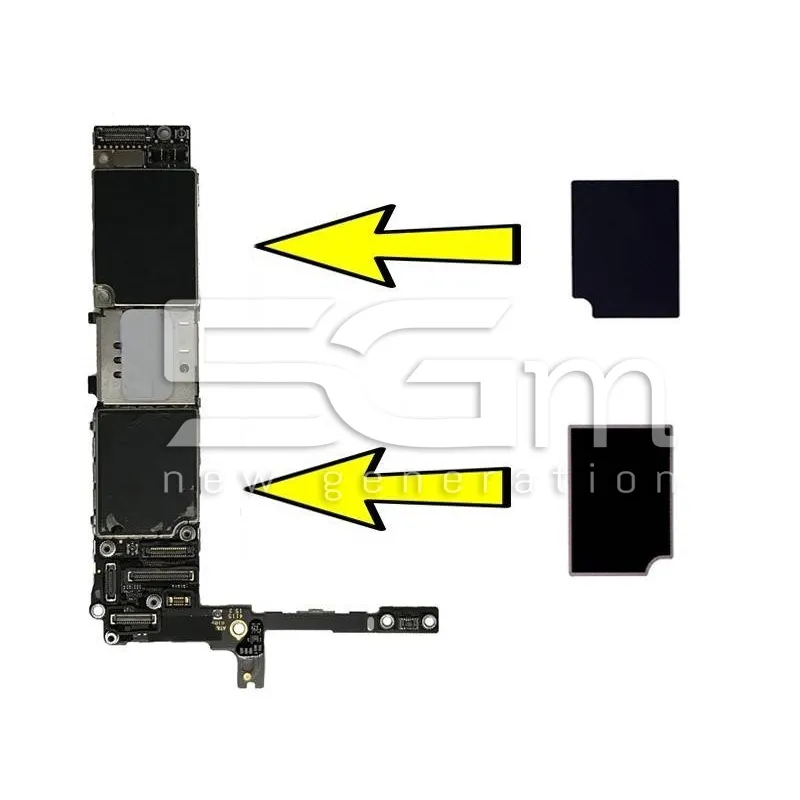 Kit Adesivi 4 in 1 Protezione Motherboard iPhone 6S Plus
