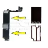 Kit Adesivi 5 in 1 Protezione Motherboard iPhone 7 Plus