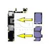 Kit Adesivi 4 in 1 Protezione Motherboard iPhone 6S