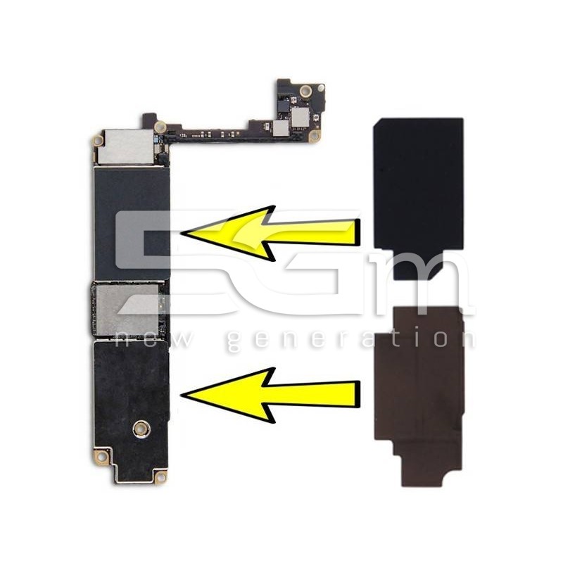 Kit Adesivi 3 in 1 Protezione Motherboard iPhone 8 Plus