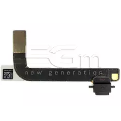Ipad 4 Black Charging Connector Flat Cable