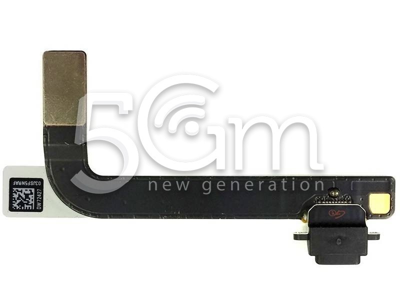 Ipad 4 Black Charging Connector Flat Cable