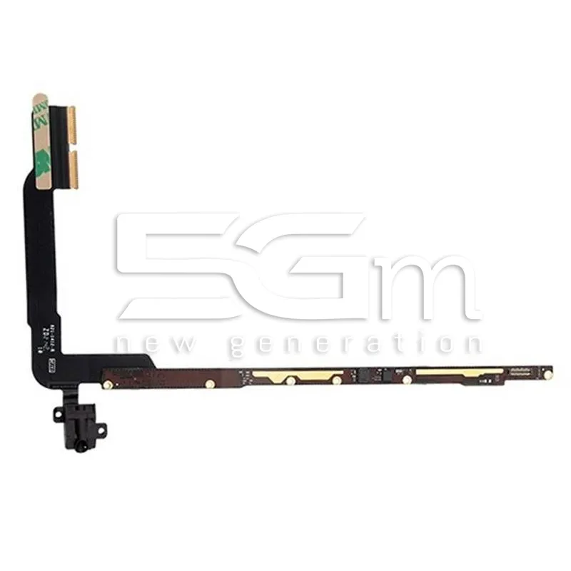 Jack Audio Flex Cable Con Pcb Board Ipad 3 Version Wifi No Logo