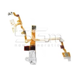 Flat Cable Audio Bianco Iphone 3gs