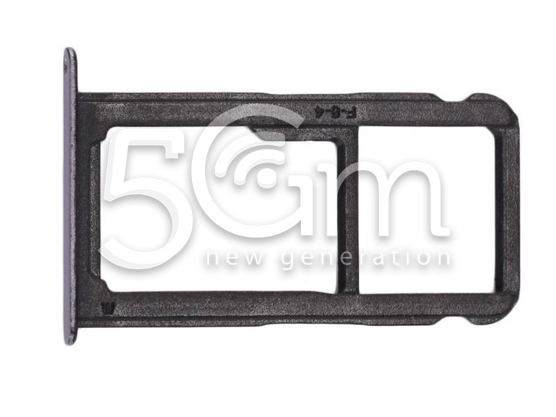 Supporto Sim Card + Micro SD Nero Huawei P10 Lite