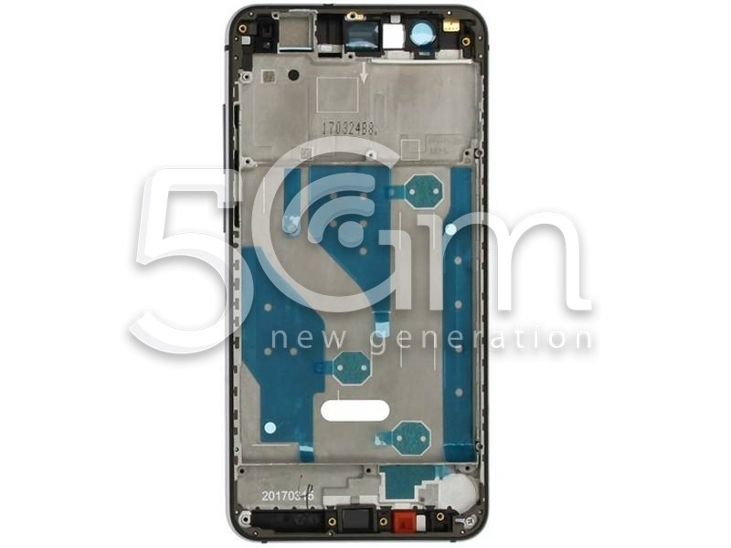 Front Cover Lcd Black Huawei P10 Lite