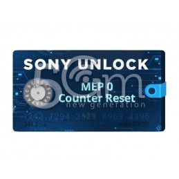 Sony Unlock / MEP 0 Counter Reset Credits (over USB Cable)