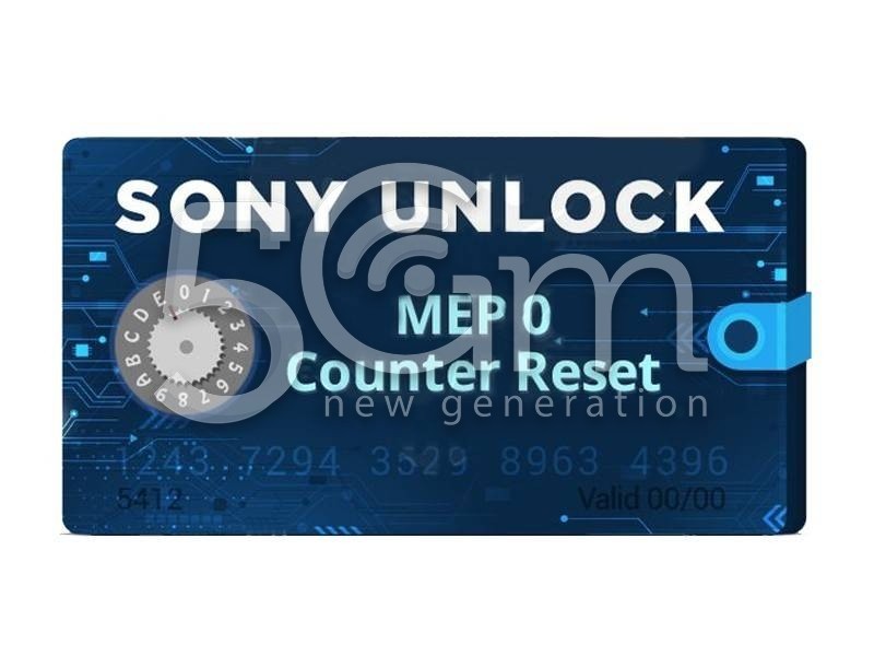Sony Unlock / MEP 0 Counter Reset Credits (over USB Cable)