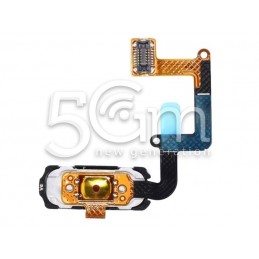 Home Button White Flat Cable Samsung SM-A320 A3 2017