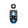 Vetrino + Frame Fotocamera Nero Samsung SM-A720F A7 2017