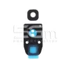 Vetrino + Frame Fotocamera Nero Samsung SM-A720F A7 2017