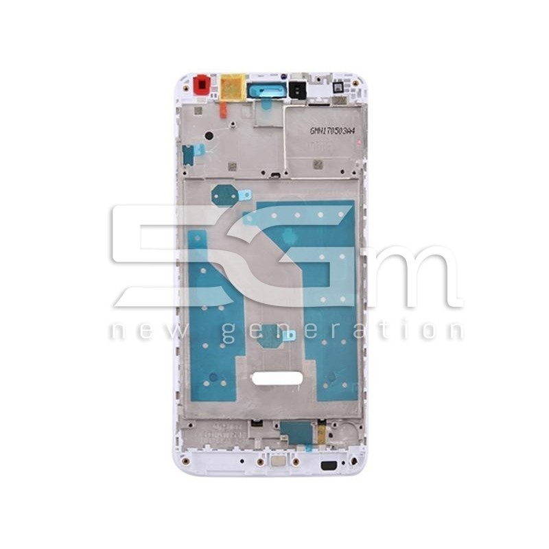 Frame Lcd Bianco Huawei Y7 Prime