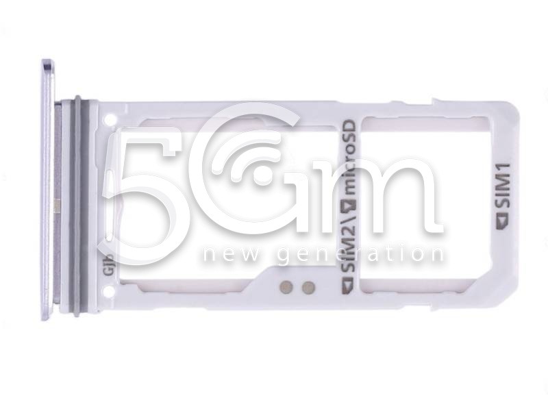 Supporto Dual Sim card/SD Card Silver Samsung SM-G950F S8