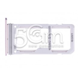 Holder Dual Sim card/SD Card Pink Samsung SM-G950F S8