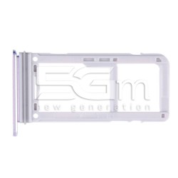 Holder Dual Sim card/SD Card Violet Samsung SM-G950F S8