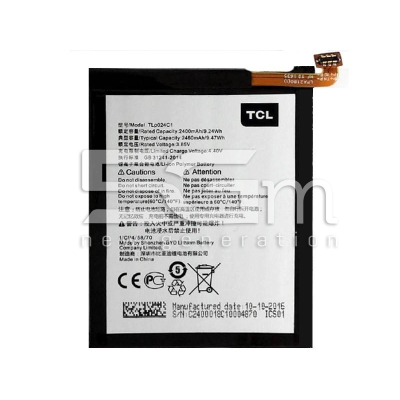 Batteria TLp024C1 2400 mAh Alcatel OT-5046Y A3