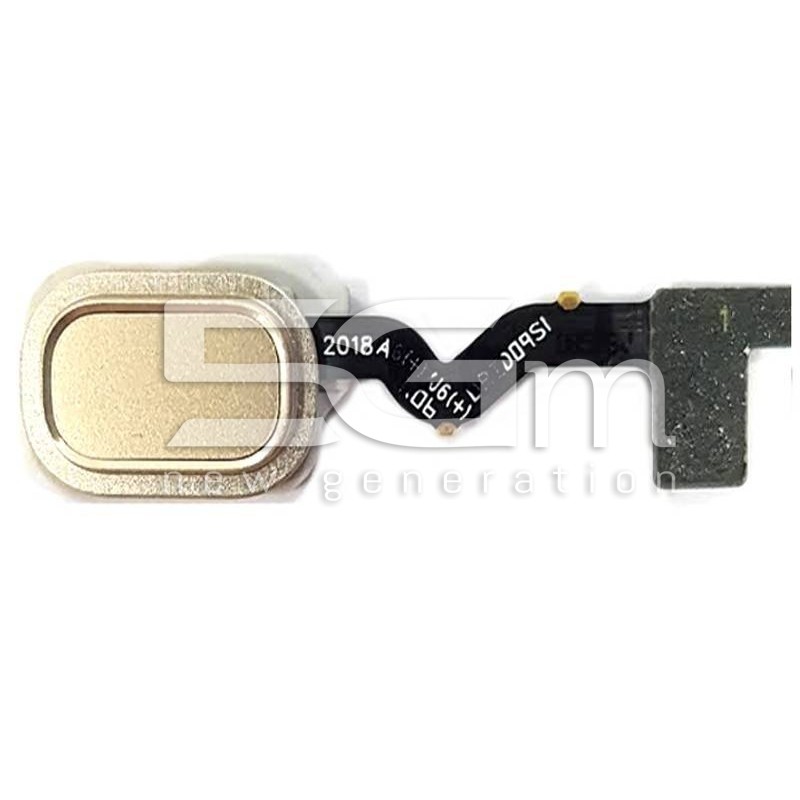 Home Button Gold Flat Cable Samsung SM-A600 A6 2018