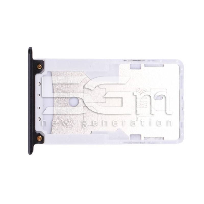 Dual Sim + Micro SD Card Tray Black Xiaomi Redmi Note 4X