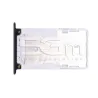 Supporto Dual Sim + Micro SD Nero Xiaomi Redmi Note 4