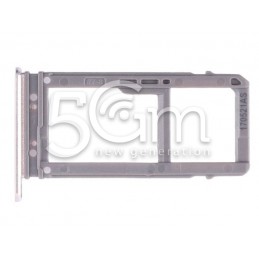 Micro SD + Dual Sim Tray Gold Samsung SM-A720F A7 2017