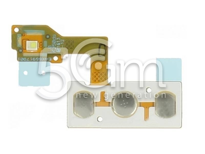 Power Button + Volume Flat Cable LG K8 4G K350N