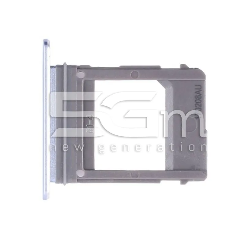 Supporto Sim Card Light Blue Samsung SM-A720F A7 2017