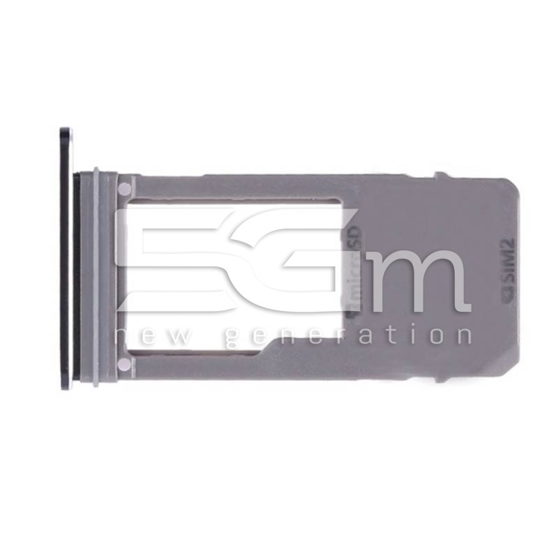 Micro SD Tray Black Samsung SM-A530 A8 2018