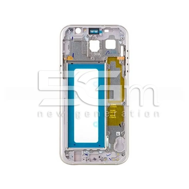 Middle Frame Gold Samsung SM-A720 A7 2017