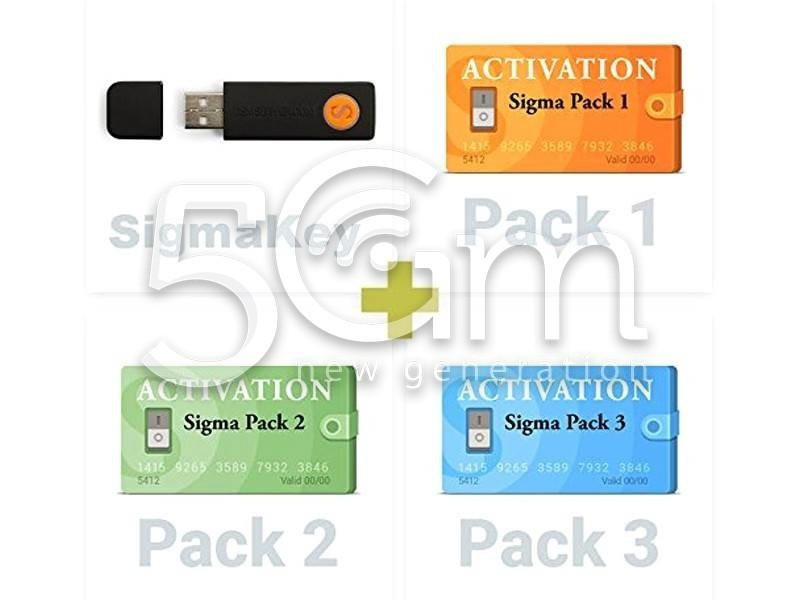 SigmaKey + Sigma Pack 1, 2, 3 Activations