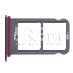 Sim Card + Micro SD Tray Silver Huawei Mate 10 Pro