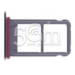 Supporto Sim Card + Micro SD Silver Huawei Mate 10 Pro