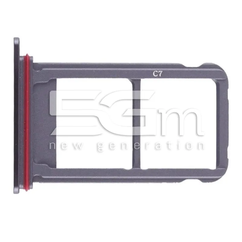 Supporto Sim Card + Micro SD Silver Huawei Mate 10 Pro