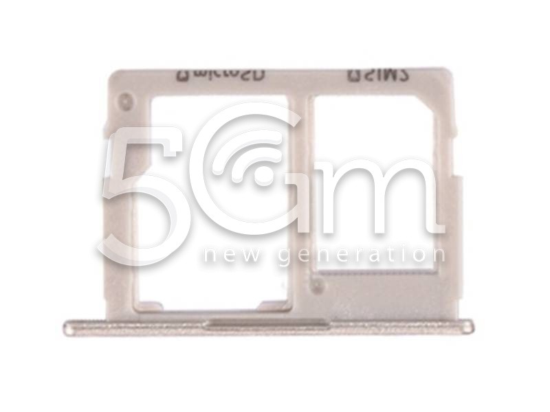 Holder Dual Sim card/SD Card Gold SM-J530